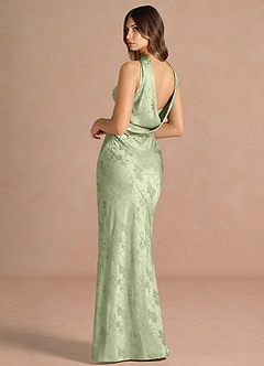 Ghislaine Light Green Maxi Dress image2