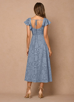 Talia Powder Blue Midi Dress image2