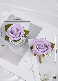 front Tvådelad Corsage och Boutonniere Set