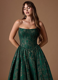 suknia Pozłacany Szmaragd Maxi Skyla image7