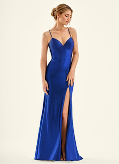 Twinkle Royal Blue Mermaid Prom Dress image4