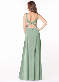 Azazie Alexia Stretch Satin Dress laatste Uitverkoop  image2