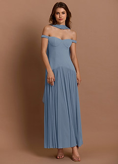 Isolde Powder Blue Maxi Dress image7
