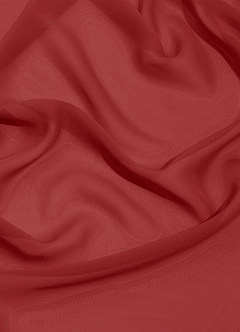 Azazie Bonnie Bridesmaid Dresses Rust A-Line Keyhole Ruched Chiffon Dress image9