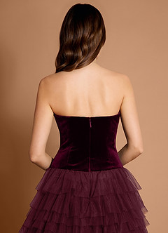 Beatrice Wine Maxi Dress image5