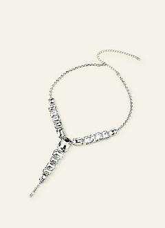 front Crystal Rhinestone Jewelry Set