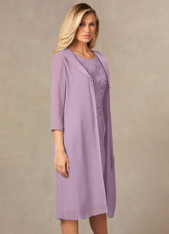 front Azazie Miriam Chiffon Wrap