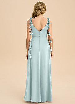 Azazie Gumdrop Junior Klä av Imperium i Stretch Satin Plisserad image7