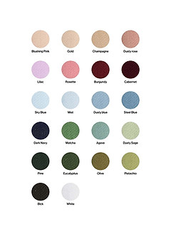 front Personalized Letter Matte Satin Pocket Square