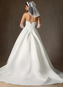 front Vintage Floral Lace Birdcage Veil