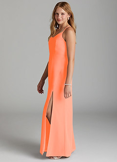 Azazie Becca Junior Sunset Mermaid Chiffon Dress image6