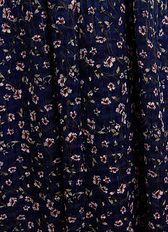 Abito Maxi Vichy Floreale Noellia image7