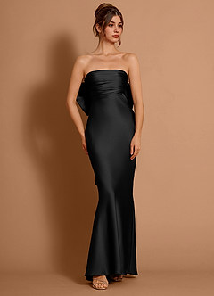 Vestido Negro Largo Aveline image2