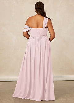 Christian Siriano Bridal for Azazie 1014 Bridesmaid Dresses Blushing Pink A-Line Off the Shoulder Chiffon Dress image17