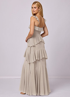Barbie ♥ Azazie Bridesmaid Dresses Frost A-Line Sweetheart Neckline Chiffon Dress image2