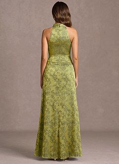 Vestido Verde Militar Armada Largo Hannah image2