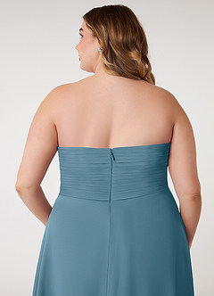 Azazie Arabella Allure Bridesmaid Dresses Bermuda A-Line Sweetheart Neckline Chiffon Convertible Dress image14