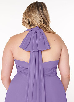 Azazie Fifi Bridesmaid Dresses Tahiti A-Line Strapless Chiffon Convertible Dress image14