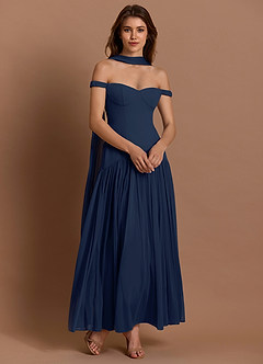 Maxi jurk Isolde Marine image7