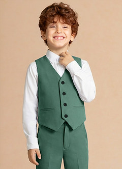 front Finn Eucalyptus Gilet de garçon