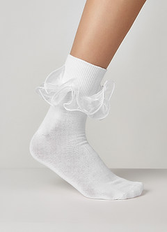 front Statement-Rüschensocken 3er-Set