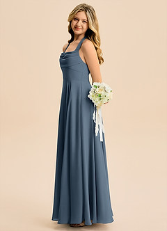Azazie Kady Junior Neptune A-Line Sweetheart Neckline Chiffon Dress image5