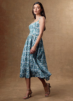 Kleid Joline Daisy Blue image4