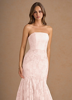 Avina Light Pink Maxi Dress image6