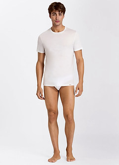 front Arlen White 3-Pack Crew Neck T-shirt