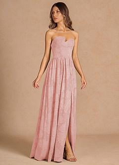 Philomena Powder Pink Maxi Dress image5