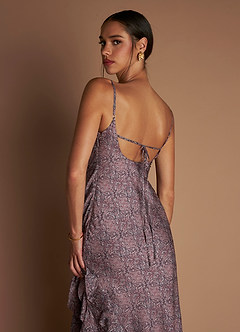 Maxi jurk Jazlyn Mauve Paisley image2
