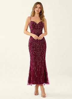 Cathalynne Burgundy Wedding Guest image4