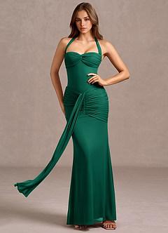 Vestido Esmeralda Largo Cassia image3