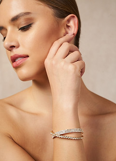 front Pulsera Amor Entrelazado