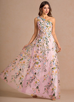 Maribel Candy Pink Maxi Dress image4