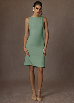 front Kennedy Matchá Vestido estruturado com elastano