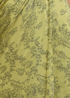 Vestido Verde Militar Armada Largo Hannah image7
