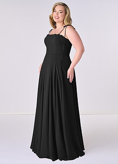 Barbie ♥ Azazie Bridesmaid Dresses Box Pleated Chiffon A-Line Dress image8