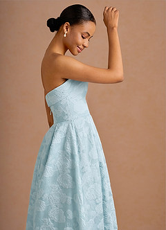 Clementine Pale Blue Maxi Dress image5