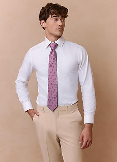 front Jacquard Wide Tie