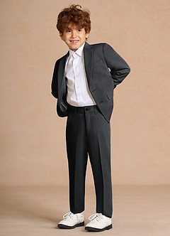 Oliver Charcoal Boys 2-Piece Suit