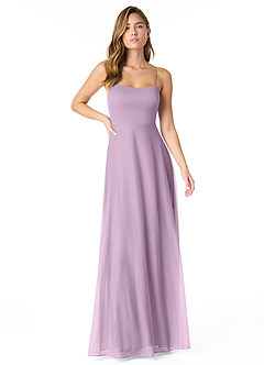 Azazie Rae Bridesmaid Dresses Wisteria A-Line Bow Mesh Dress image1