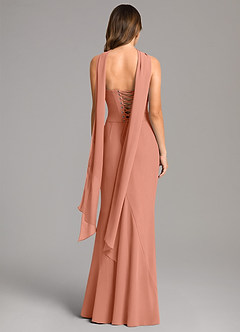 Azazie Sorrel Bridesmaid Dresses MAI TAI Mermaid Corset Chiffon Dress image5