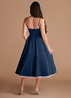 Midi jurk Heiress Marine image5