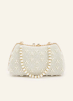Pearl Beaded Clutch