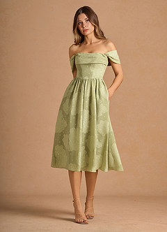 Mabel Celadon Midi Dress image4