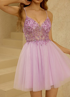 Crinara Violet Mini robe image3