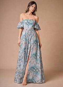 Ivy Powder Blue Maxi Dress image4