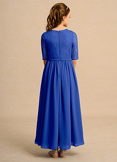 Azazie Pippin Junior Formal Flower Girl Klänningar Klä A-Line i Spets image2