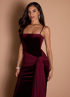 Janelle Wine Maxi Dress image2